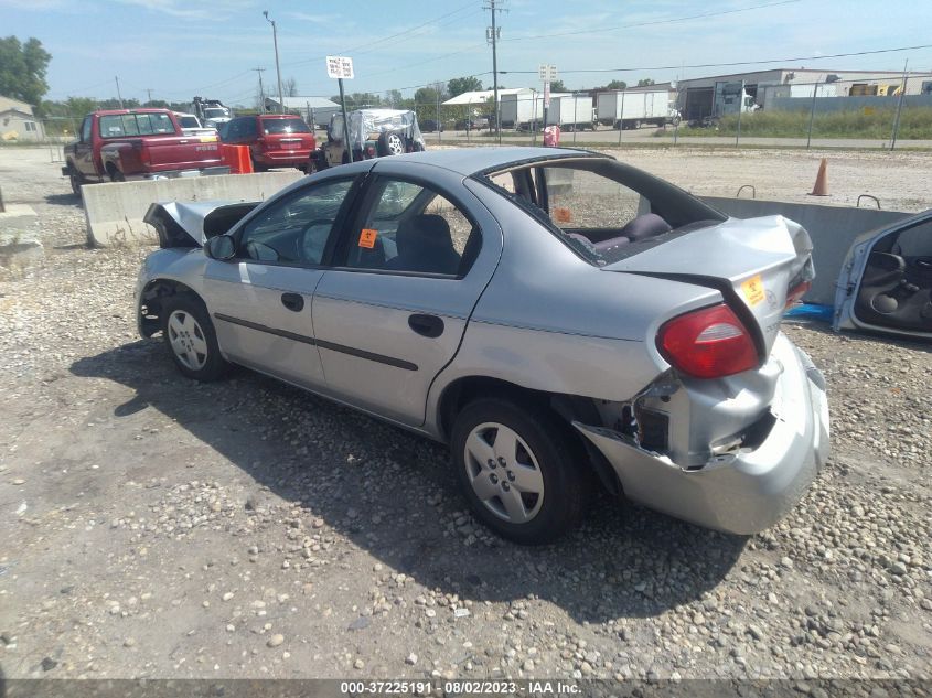 2003 Dodge Neon Se VIN: 1B3ES26C83D194109 Lot: 37225191