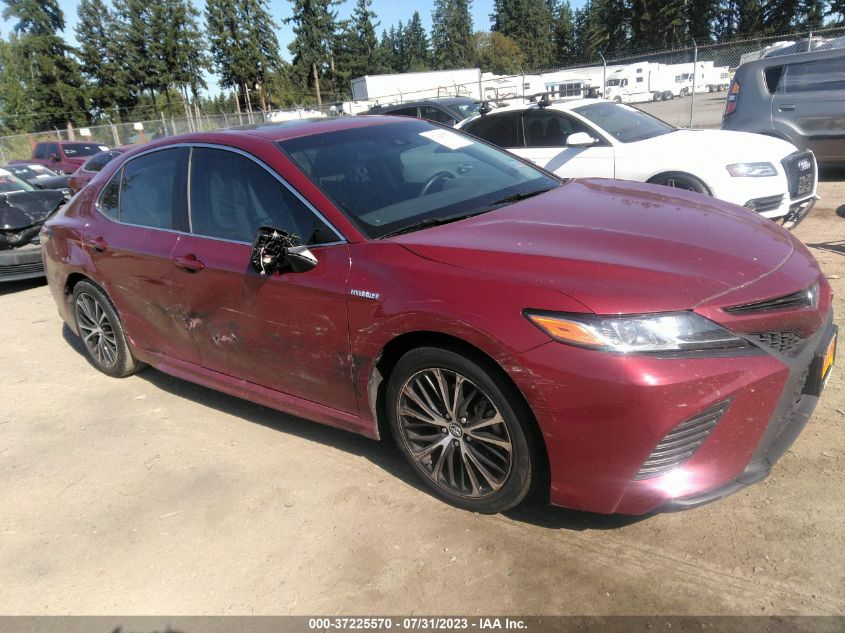 4T1B21HK8JU509435 2018 Toyota Camry Hybrid Se