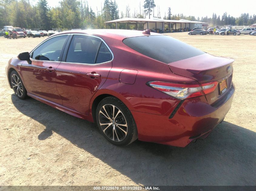 2018 Toyota Camry Hybrid Se VIN: 4T1B21HK8JU509435 Lot: 37225570