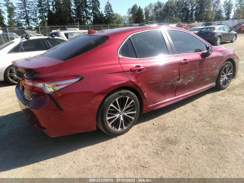 4T1B21HK8JU509435 2018 Toyota Camry Hybrid Se