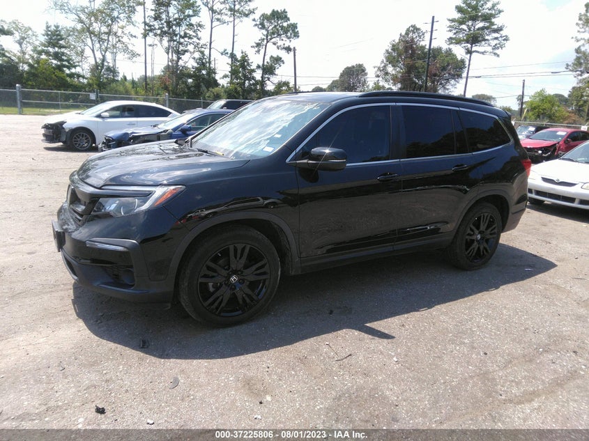 Vin: 5fnyf5h22mb007883, lot: 37703217, honda pilot 2wd special edition 20212