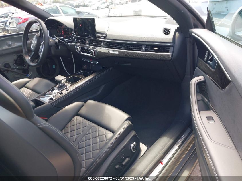 2022 Audi S5 Cabriolet Prestige VIN: WAUY4GF59NN001075 Lot: 37226072