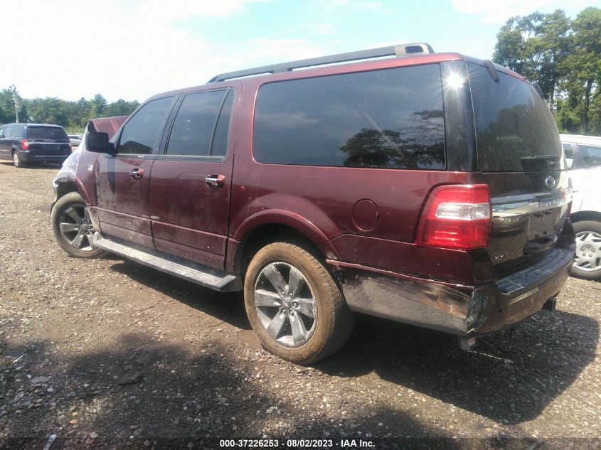 2017 Ford Expedition El Xlt VIN: 1FMJK1JT6HEA75339 Lot: 37226253