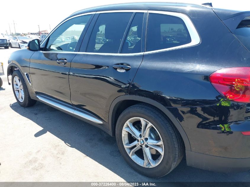 2019 BMW X3 Sdrive30I VIN: 5UXTR7C55KLF27795 Lot: 37226400