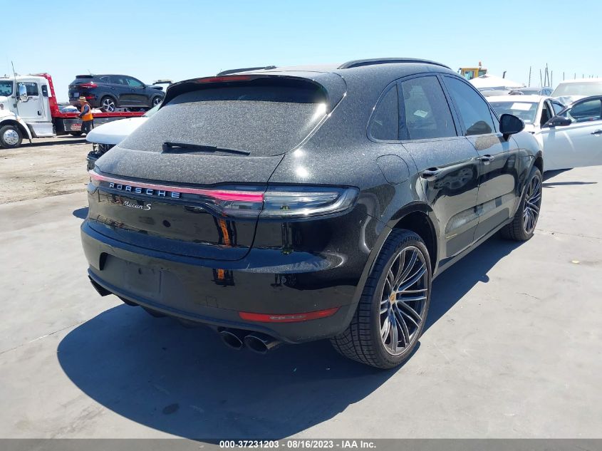 WP1AB2A50KLB33913 2019 Porsche Macan S