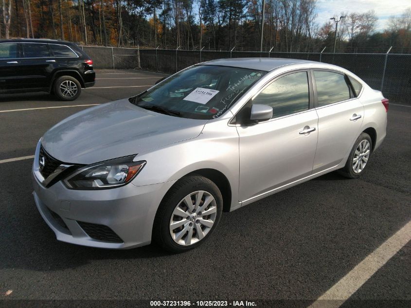 2019 Nissan Sentra S VIN: 3N1AB7AP3KY267373 Lot: 37231396