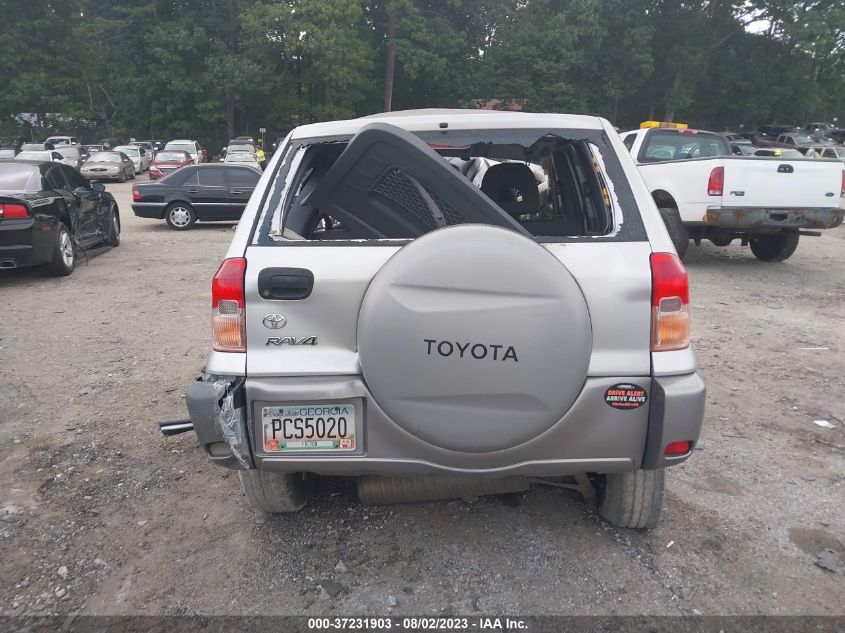 2002 Toyota Rav4 Base (A4) VIN: JTEGH20V120067882 Lot: 37231903