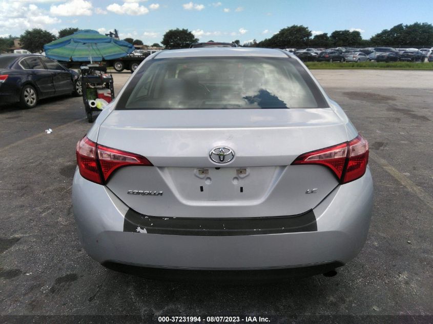 2019 Toyota Corolla Le VIN: 5YFBURHE1KP940432 Lot: 37231994