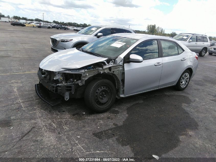 2019 Toyota Corolla Le VIN: 5YFBURHE1KP940432 Lot: 37231994