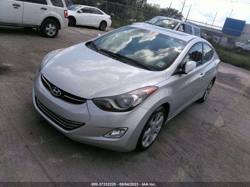 KMHDH4AE1CU463219 2012 Hyundai Elantra Limited (Ulsan Plant)