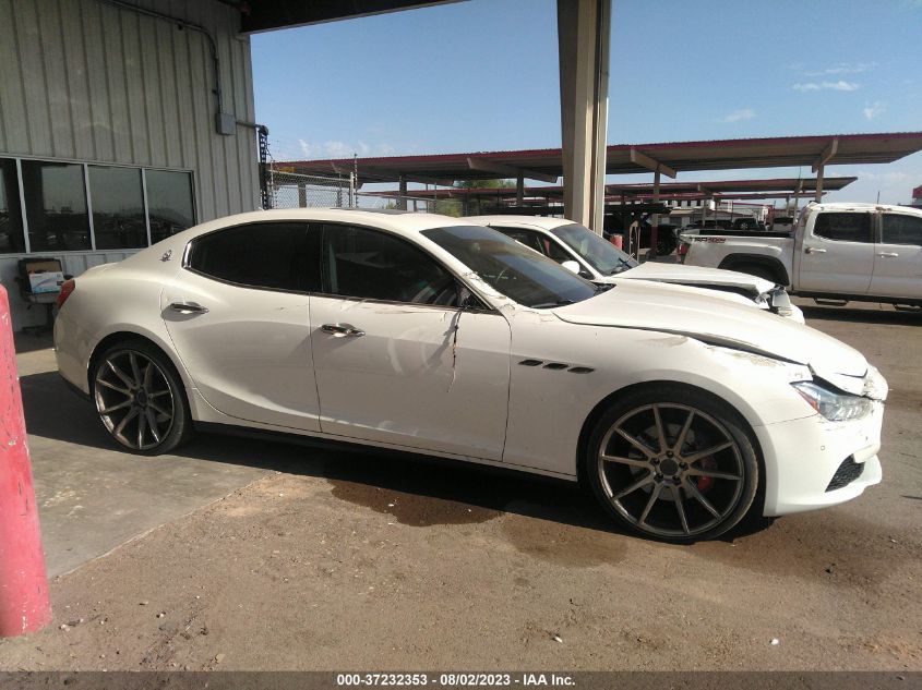 2016 Maserati Ghibli S VIN: ZAM57RSA8G1187144 Lot: 37232353