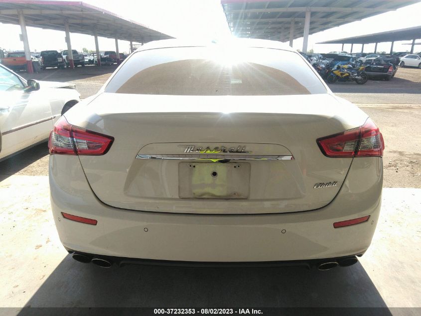 2016 Maserati Ghibli S VIN: ZAM57RSA8G1187144 Lot: 37232353