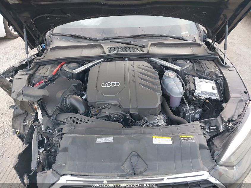 2023 Audi A5 Sportback Premium 40 Tfsi Quattro S Tronic VIN: WAUABCF58PA031498 Lot: 37233869