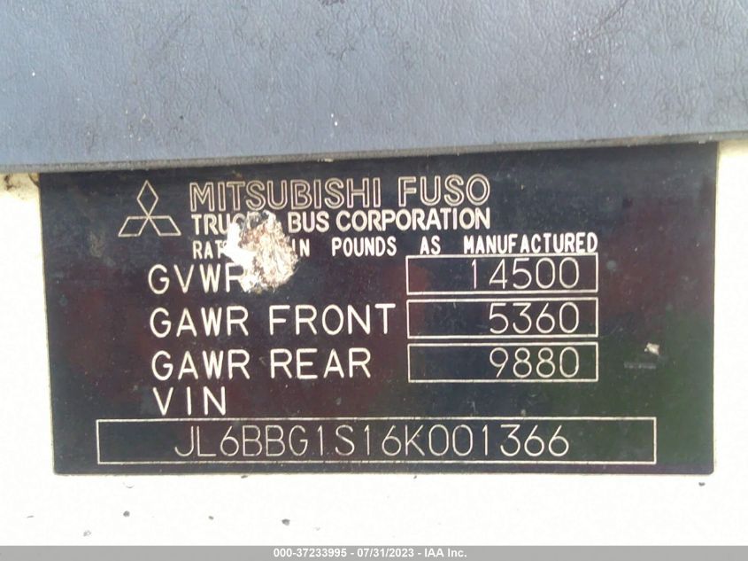 JL6BBG1S16K001366 2006 Mitsubishi Fuso Truck Fe 84D