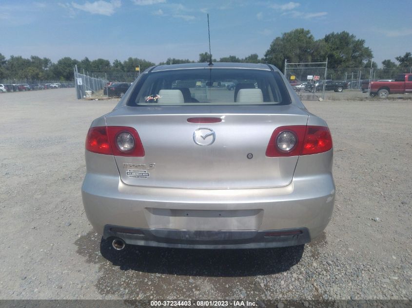 2004 Mazda Mazda3 I VIN: JM1BK12F441142541 Lot: 37234403