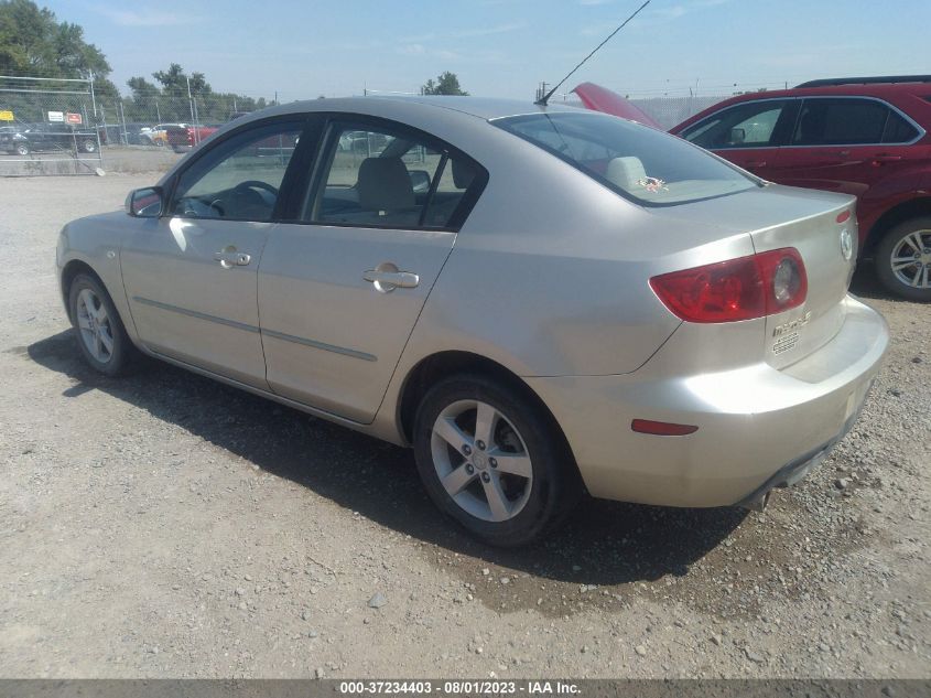 2004 Mazda Mazda3 I VIN: JM1BK12F441142541 Lot: 37234403