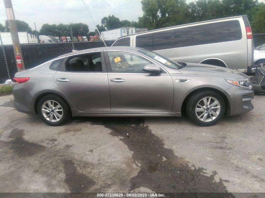 2016 Kia Optima Lx VIN: 5XXGT4L30GG091475 Lot: 37235629