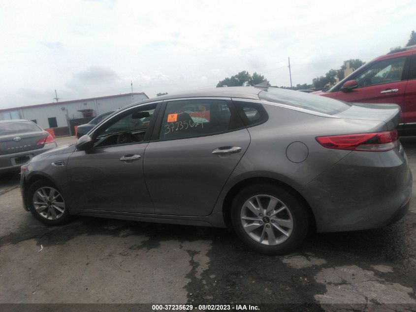 2016 Kia Optima Lx VIN: 5XXGT4L30GG091475 Lot: 37235629