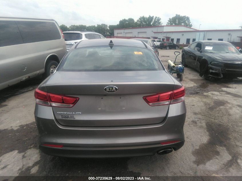 2016 Kia Optima Lx VIN: 5XXGT4L30GG091475 Lot: 37235629