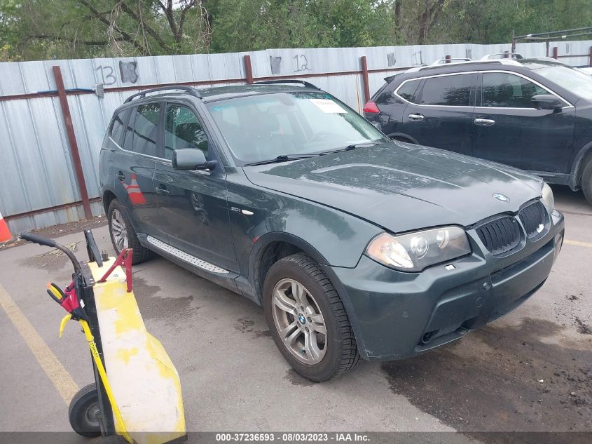 2006 BMW X3 3.0I VIN: WBXPA93436WD26045 Lot: 37236593