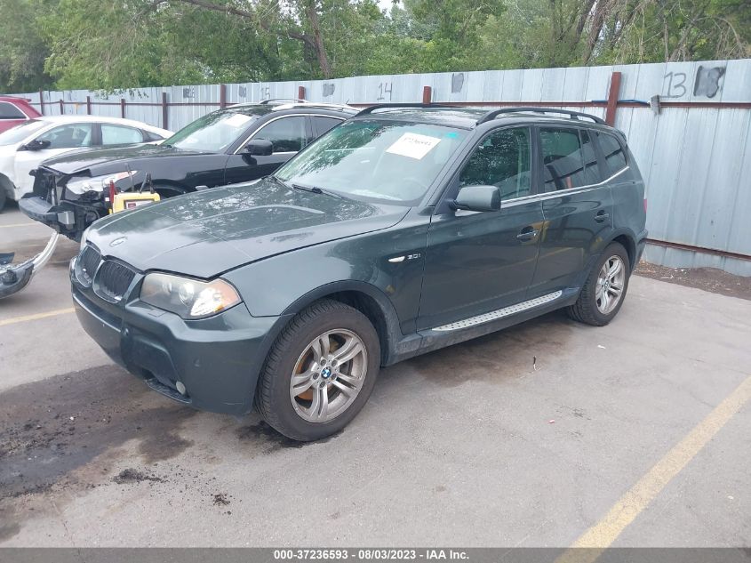 2006 BMW X3 3.0I VIN: WBXPA93436WD26045 Lot: 37236593