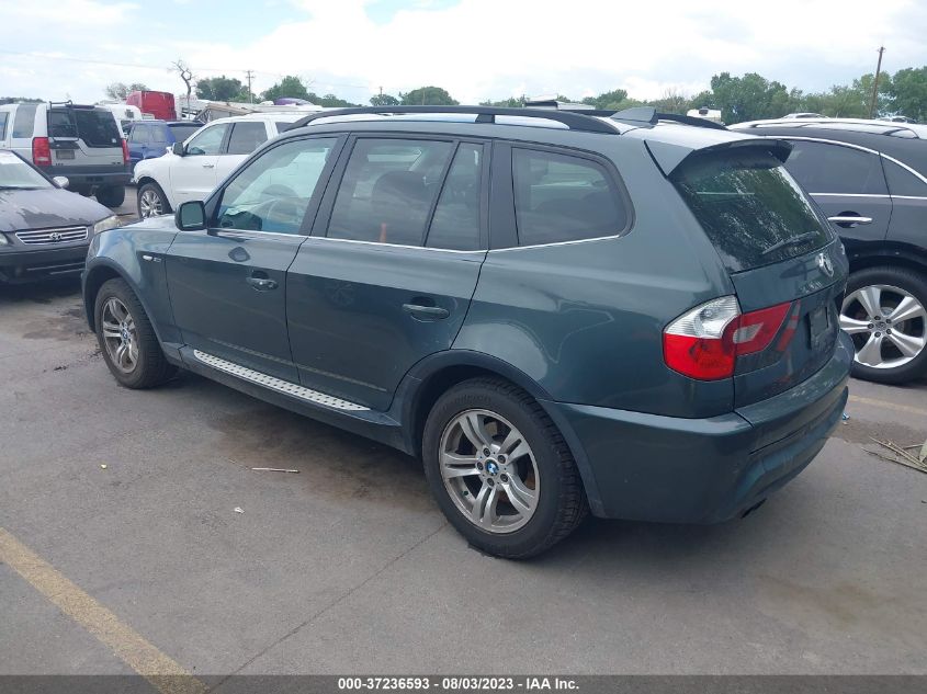 2006 BMW X3 3.0I VIN: WBXPA93436WD26045 Lot: 37236593