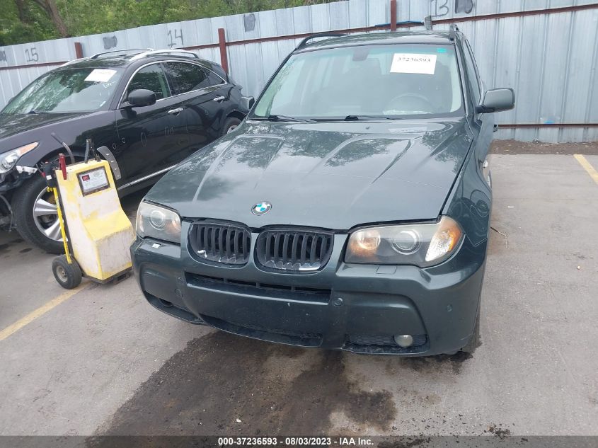 WBXPA93436WD26045 2006 BMW X3 3.0I