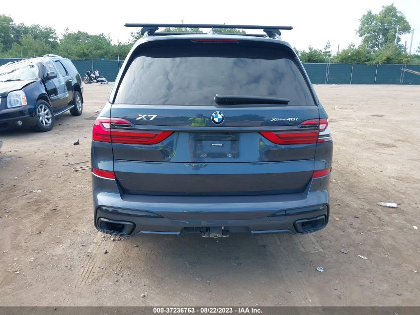 VIN 5UXCW2C0XN9K55906 2022 BMW X7, Xdrive40I no.17