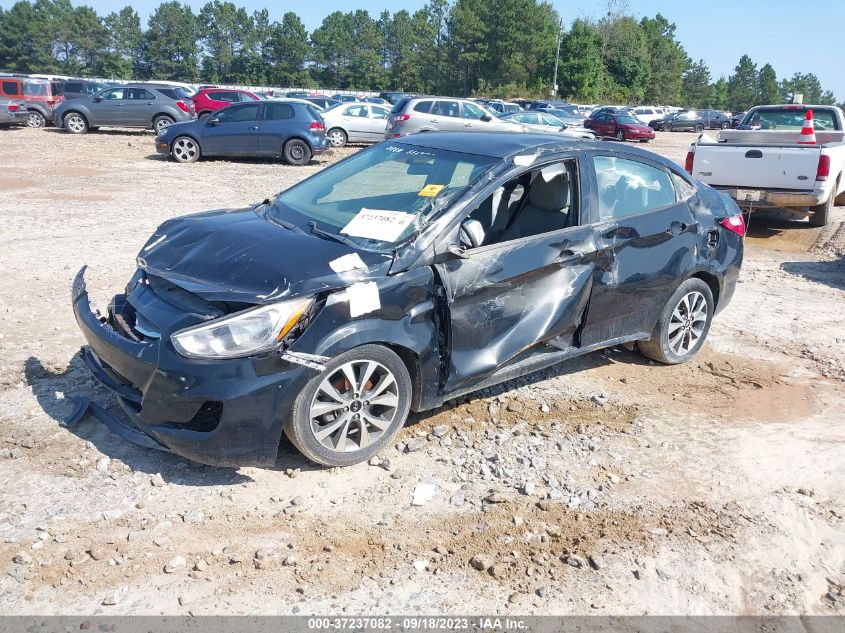 2017 Hyundai Accent Value Edition VIN: KMHCT4AE4HU335820 Lot: 37237082