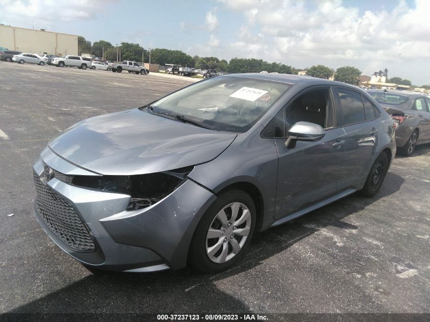 2020 Toyota Corolla Le VIN: JTDEPRAEXLJ064397 Lot: 37237123