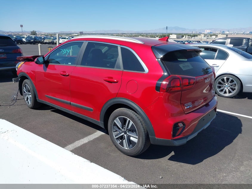 2022 Kia Niro Lxs Se VIN: KNDCB3LC1N5527280 Lot: 37237354