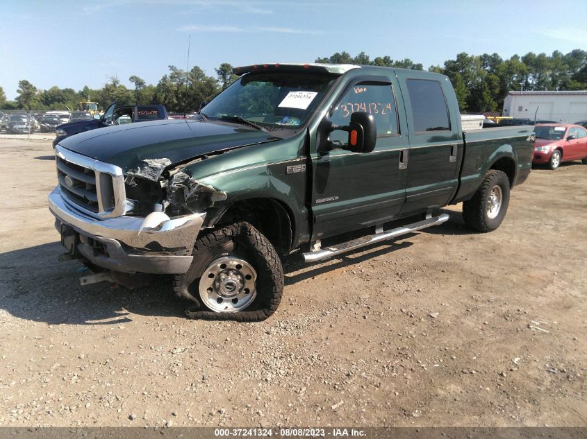 2001 Ford Super Duty F-250 Lariat/Platinum Edition/Xl/Xlt VIN: 1FTNW21F41EC81825 Lot: 37241324