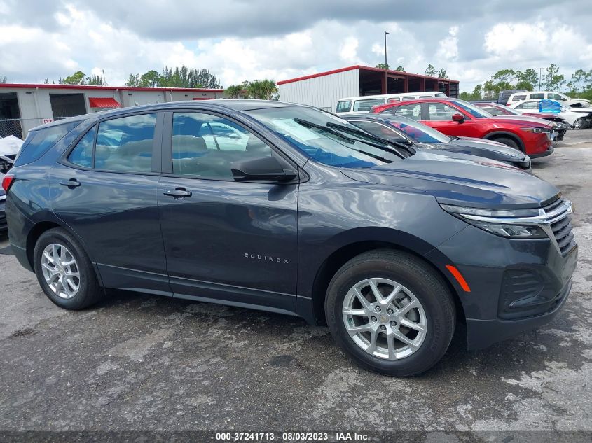 2022 Chevrolet Equinox Fwd Ls VIN: 3GNAXHEV3NS154731 Lot: 37241713
