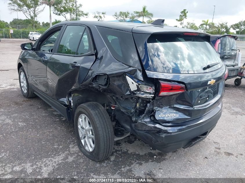 2022 Chevrolet Equinox Fwd Ls VIN: 3GNAXHEV3NS154731 Lot: 37241713