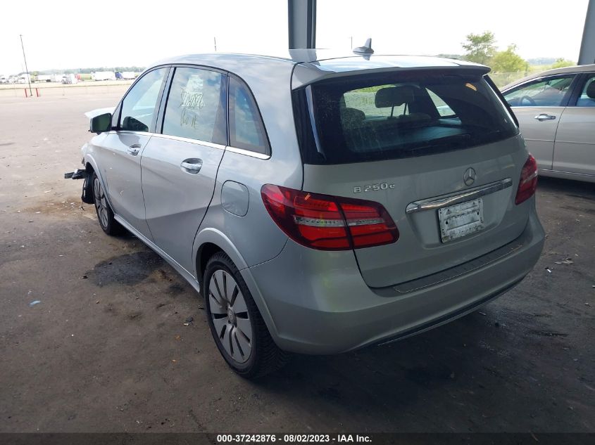 2017 Mercedes-Benz B-Class B 250E VIN: WDDVP9AB2HJ015584 Lot: 37242876