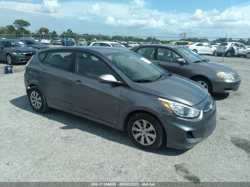 2017 Hyundai Accent Se VIN: KMHCT5AE1HU337420 Lot: 37244005