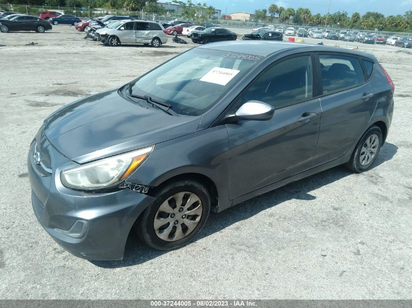 2017 Hyundai Accent Se VIN: KMHCT5AE1HU337420 Lot: 37244005