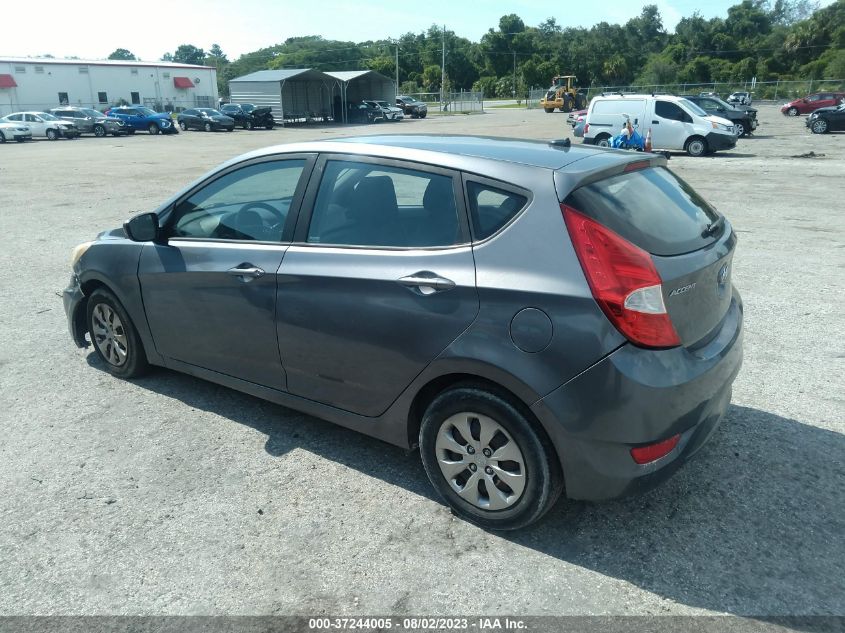 2017 Hyundai Accent Se VIN: KMHCT5AE1HU337420 Lot: 37244005