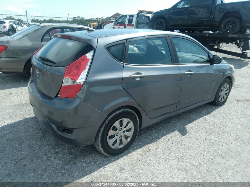 2017 Hyundai Accent Se VIN: KMHCT5AE1HU337420 Lot: 37244005