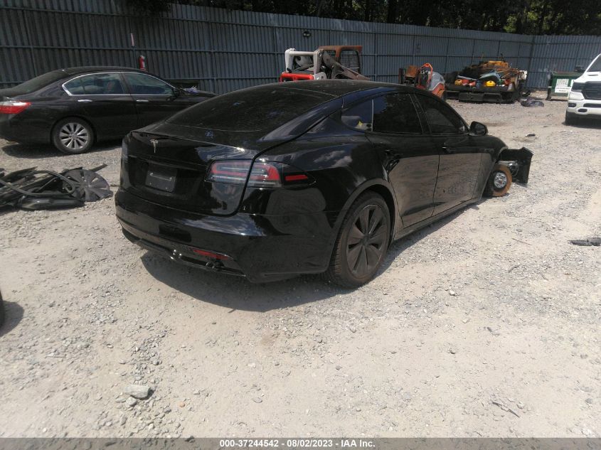 2022 Tesla Model S VIN: 5YJSA1E58NF477204 Lot: 37244542