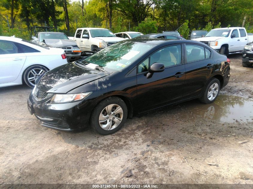 2013 Honda Civic Lx VIN: 19XFB2F53DE277578 Lot: 40770604