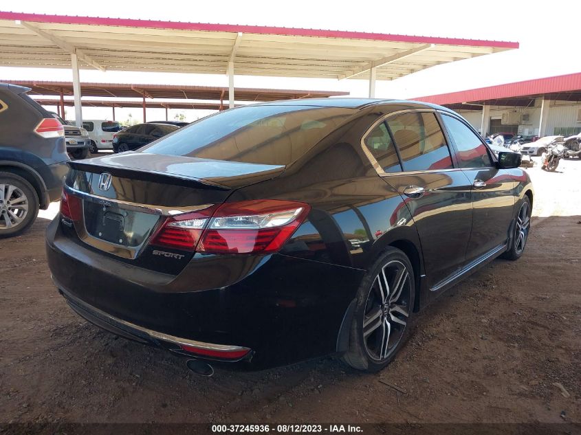 2017 Honda Accord Sport VIN: 1HGCR2F60HA080868 Lot: 37245936