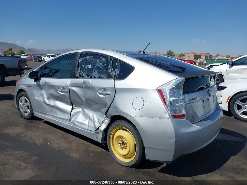 2010 Toyota Prius Ii VIN: JTDKN3DU3A0006322 Lot: 37246336