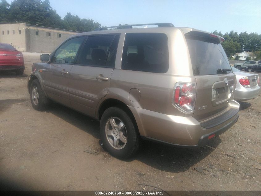 2006 Honda Pilot Ex VIN: 2HKYF18466H534162 Lot: 37246760