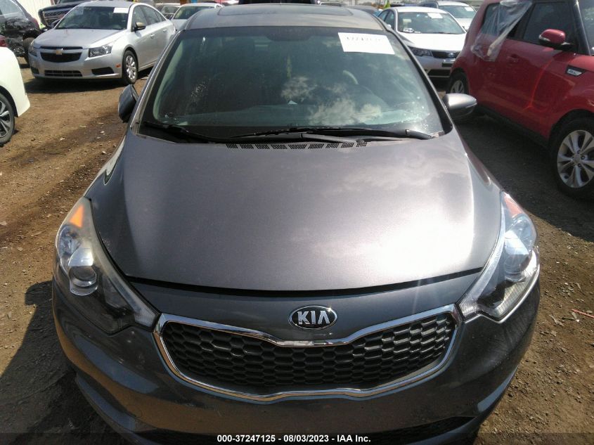 KNAFX5A86G5529440 2016 Kia Forte Ex