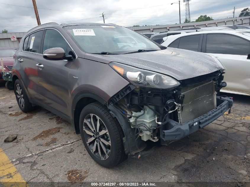 2017 Kia Sportage Ex VIN: KNDPNCAC0H7281343 Lot: 37248297