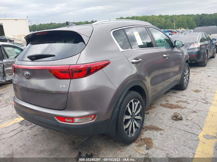 2017 Kia Sportage Ex VIN: KNDPNCAC0H7281343 Lot: 37248297