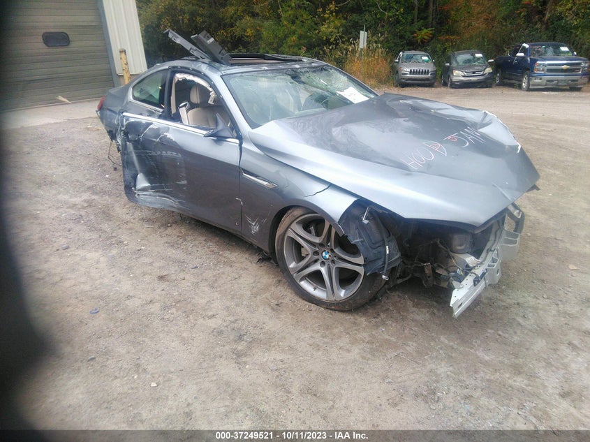 2013 BMW 650I xDrive VIN: WBAYM1C50DDZ02387 Lot: 37249521