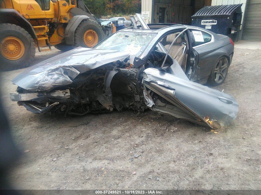 2013 BMW 650I xDrive VIN: WBAYM1C50DDZ02387 Lot: 37249521