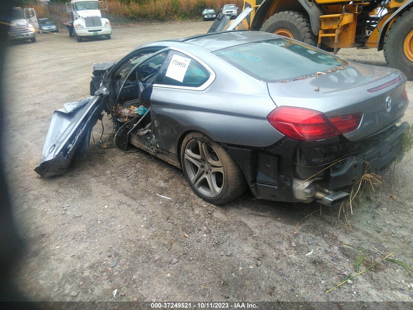 2013 BMW 650I xDrive VIN: WBAYM1C50DDZ02387 Lot: 37249521